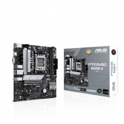 ASUS PRIME B650M-K, Socket AM5, AMD B650, 14Phases, Dual 2xDDR5-8000, APU AMD graphics, VGA, HDMI, 1xPCIe 4.0 X16, 4xSATA3, RAID, 2xM.2 PCIe 5.0, 2xPCIe X1, Realtek 7.1 HDA, 2.5GbE LAN, 2xUSB3.2 Gen2, 5xUSB3.2 (1C+4A), Aura Sync RGB 2.0, mATX